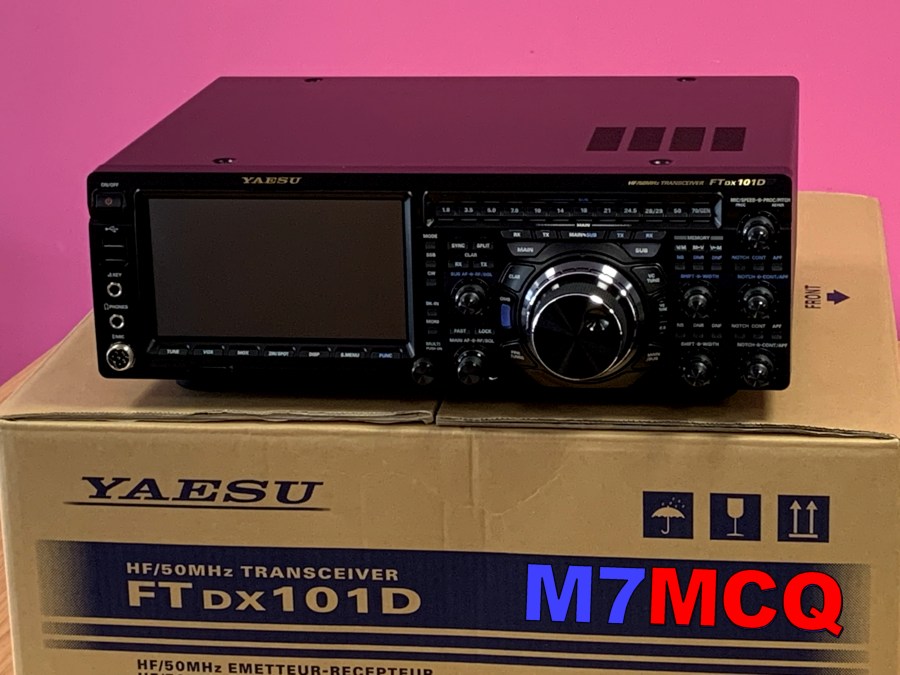 M7MCQ HAM RADIO BLOG YAESU FTDX101D REVIEW