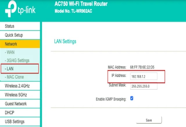 Router tricks to expand your WIFI network 8 TP LINK AC750