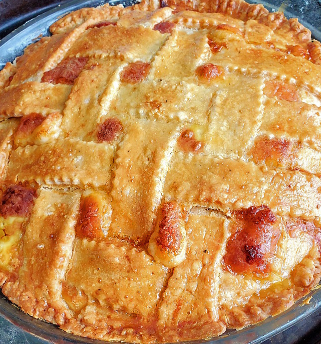 Easter Pizza Rustica Recipe What's Cookin' Italian Style Cuisine