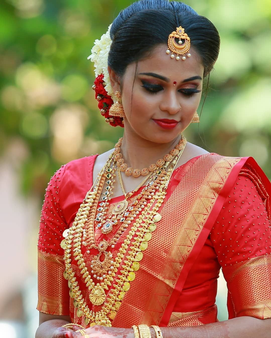 hindu bridal hair style