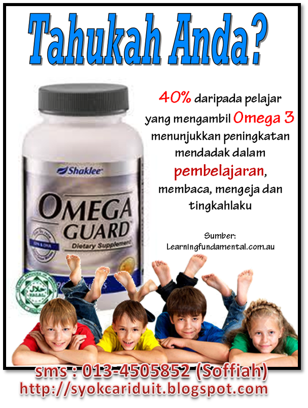 Cara Makan Omega Guard Untuk KanakKanak Cara Hidup Sihat