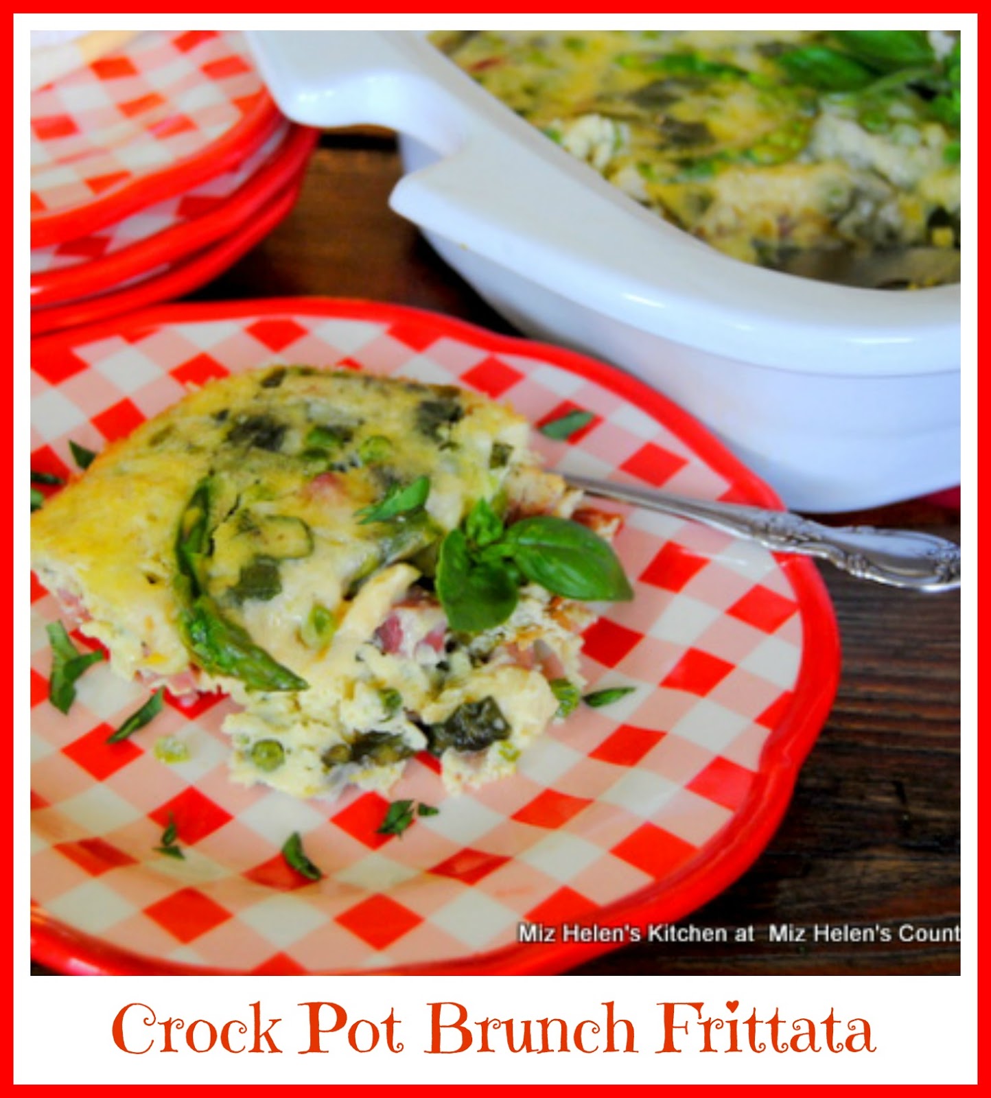 Miz Helen's Country Cottage Crock Pot Brunch Frittata