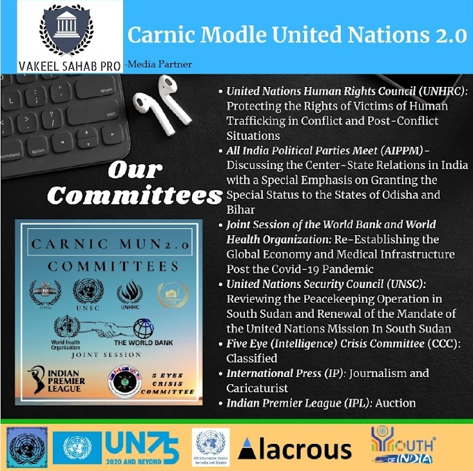 CARDIAC MUN 2.0 (17 - 18 October, 2020)