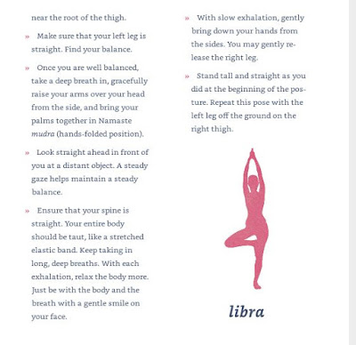 LIBRA yoga pose info