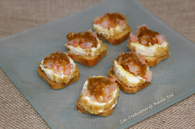Canape Tartar De Langostinos