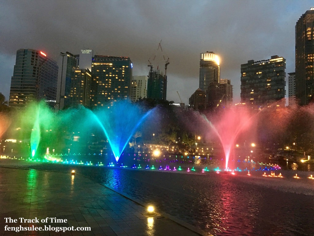 KLCC Lake Symphony Water Fountain Show The Track of Time