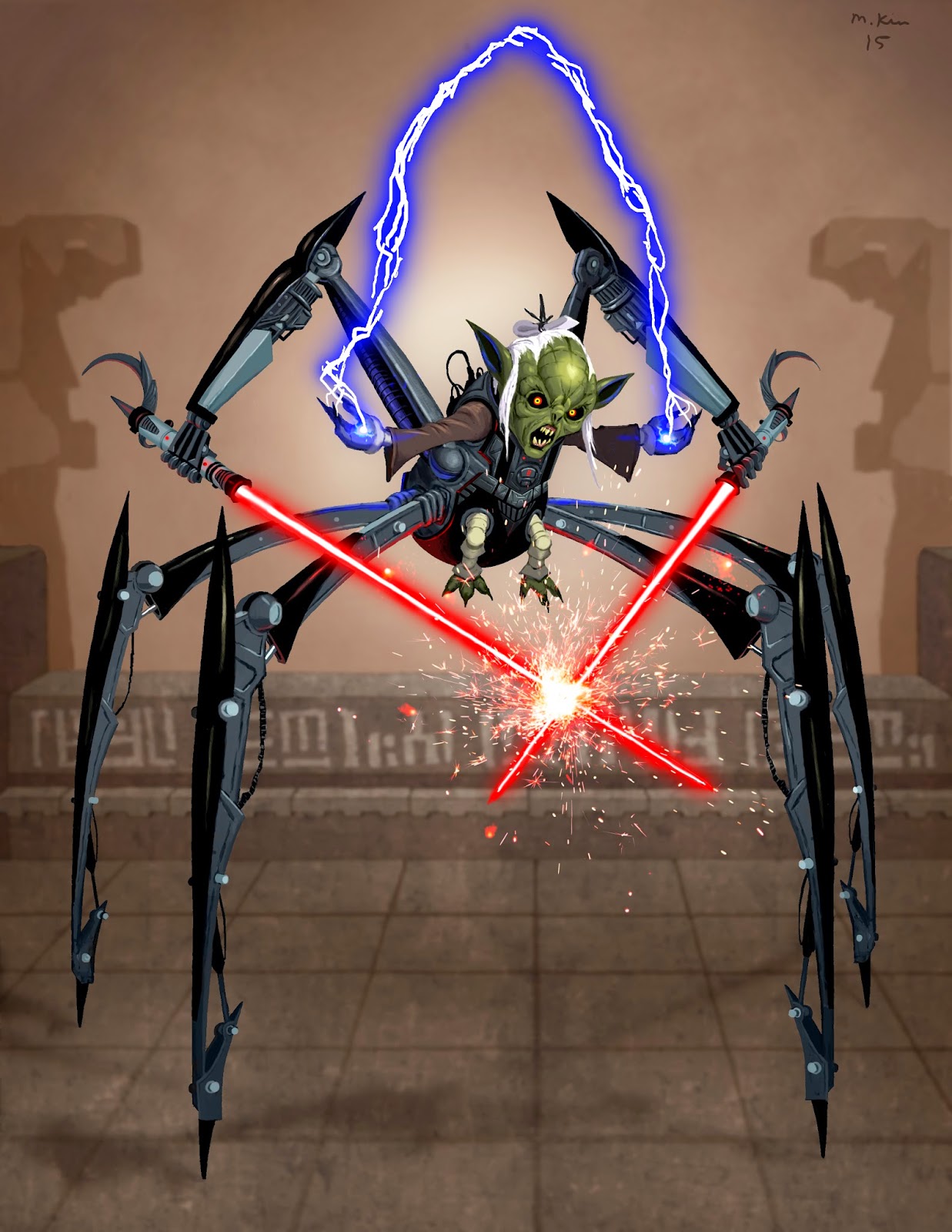 Mikekimart: Sith Concept Illustration