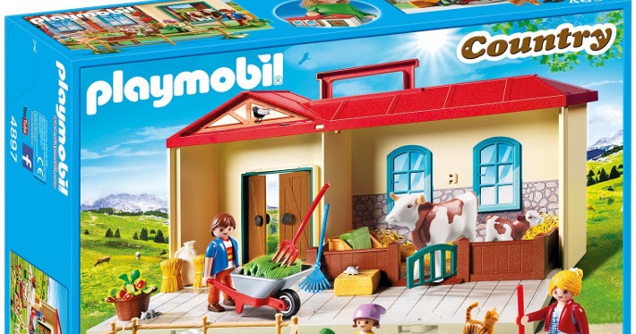 granja maletin playmobil 4897
