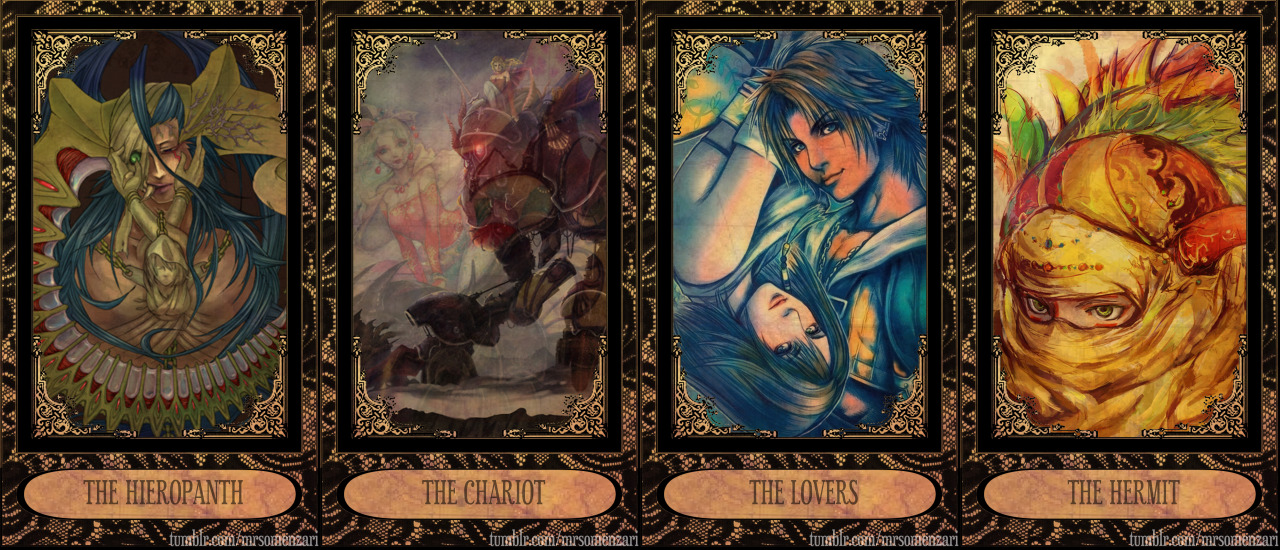 Bisag Unsa Final Fantasy Tarot Cards
