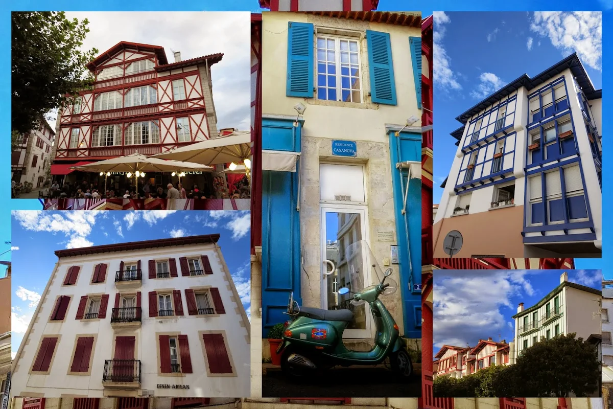 French Basque Country - Half-Timbred Buildings