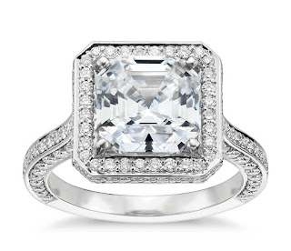 asscher cut ring