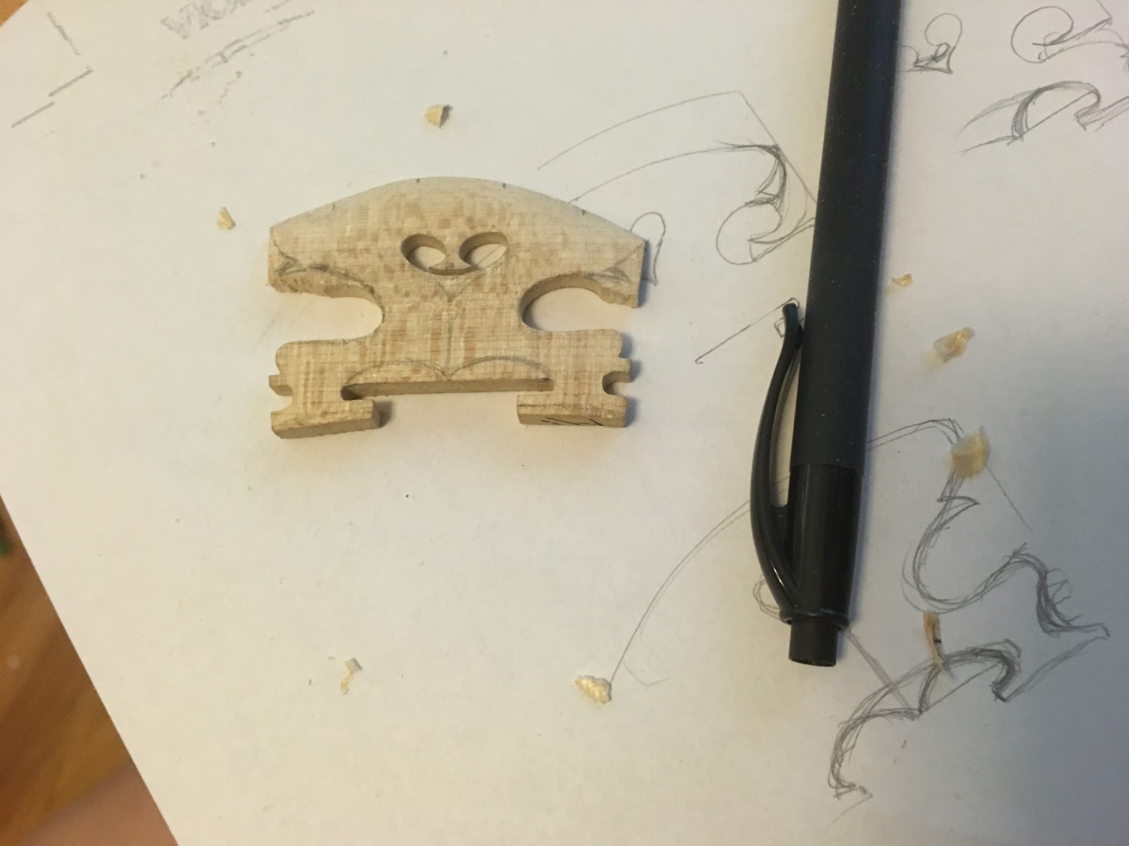 The DIY Violin Bridges and Resonance