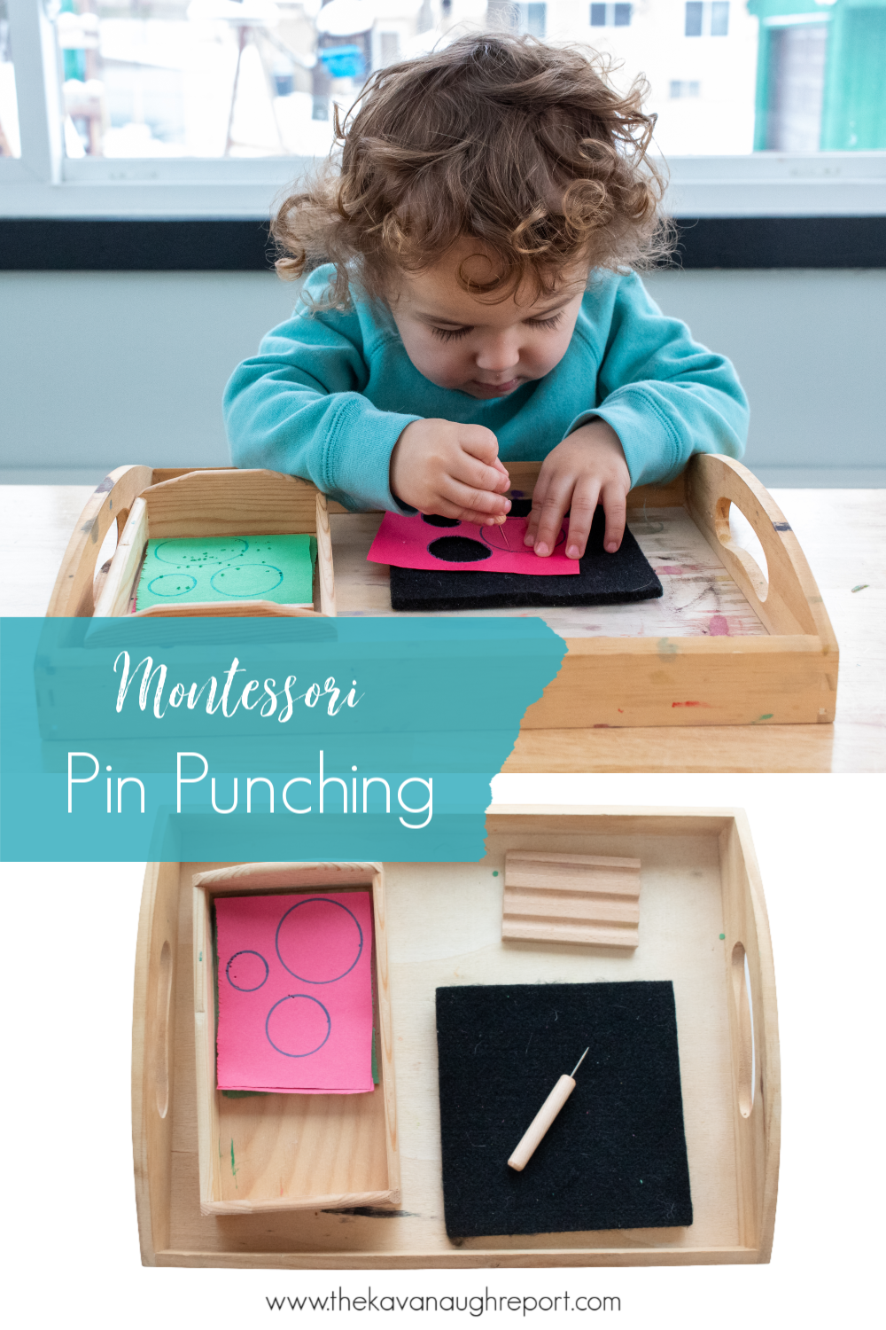Small Felt Pad for Punching - Montessori Services