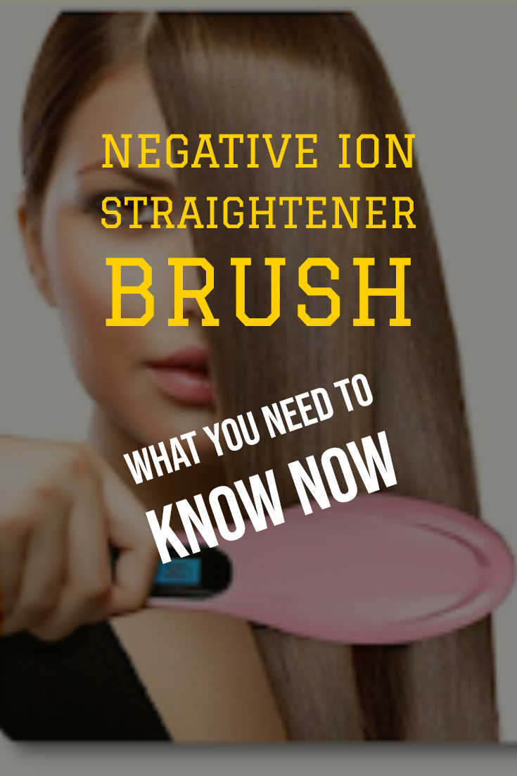 Negative Ion Straightener Brush