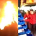 VÍDEO | Fogueira de festa junina explode e prefeito e esposa ficam feridos