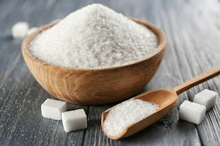 A bowl of Sugar for healthy Diet