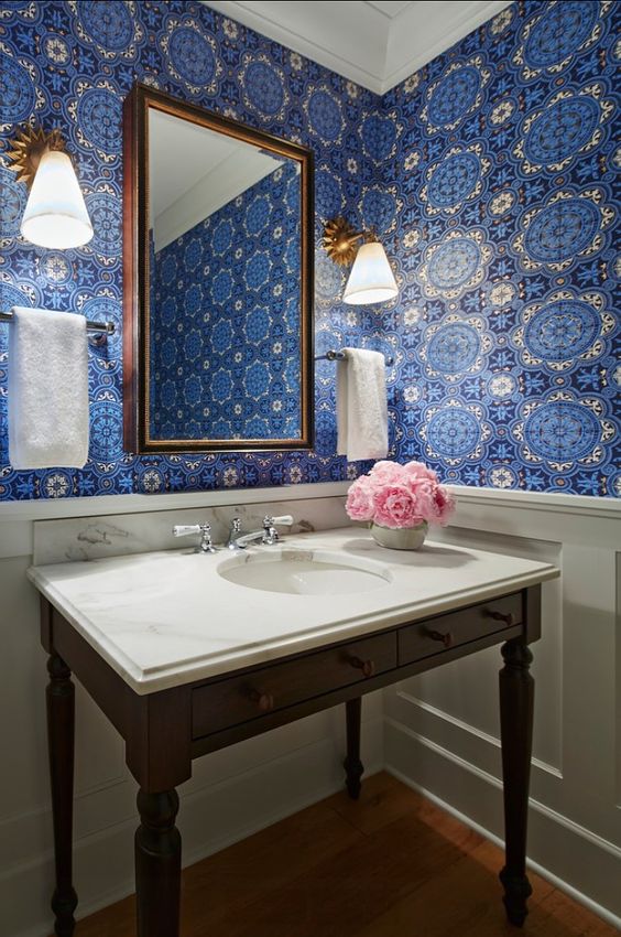 25 Powder Room Gems – South Shore Decorating Blog