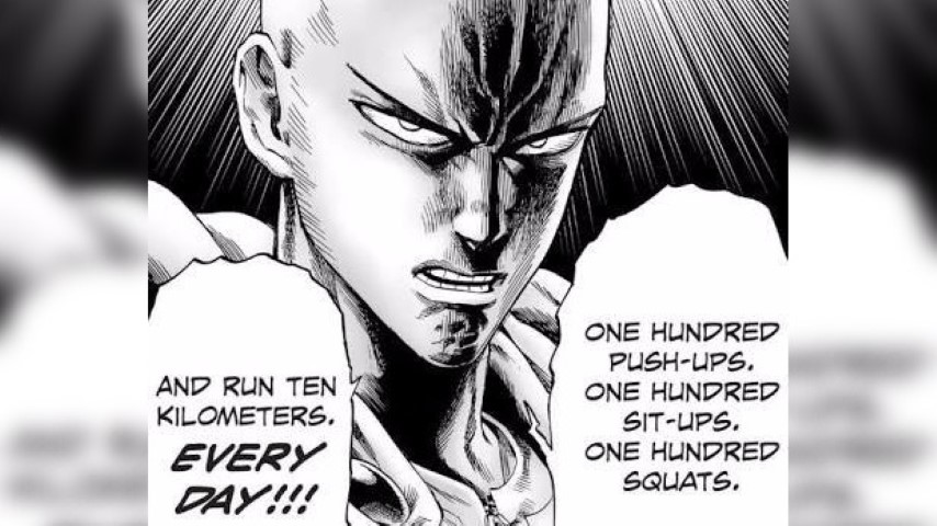 One Punch Man Workout