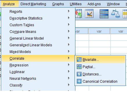 Menghitung Korelasi Bivariate Dengan SPSS - matabaraja.com korelasi bivariate dengan moment product pearson menggunakan SPSS statistik 3