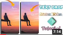 Alight motion text drop down tutorial | alight motion video editing | alight motion text animation Alight motion text drop down tutorial | alight motion video editing | alight motion text animation