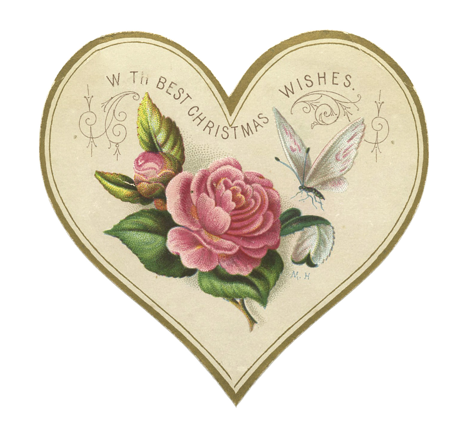 vintage heart clipart free - photo #24