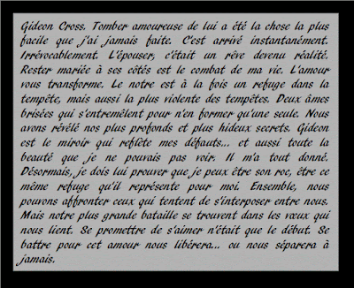 série Crossfire, tome Exalte-moi Sylvia