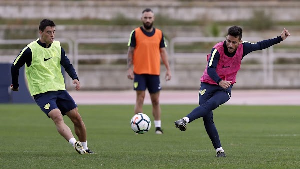 Málaga, mañana entrenamiento y rueda de prensa de Míchel