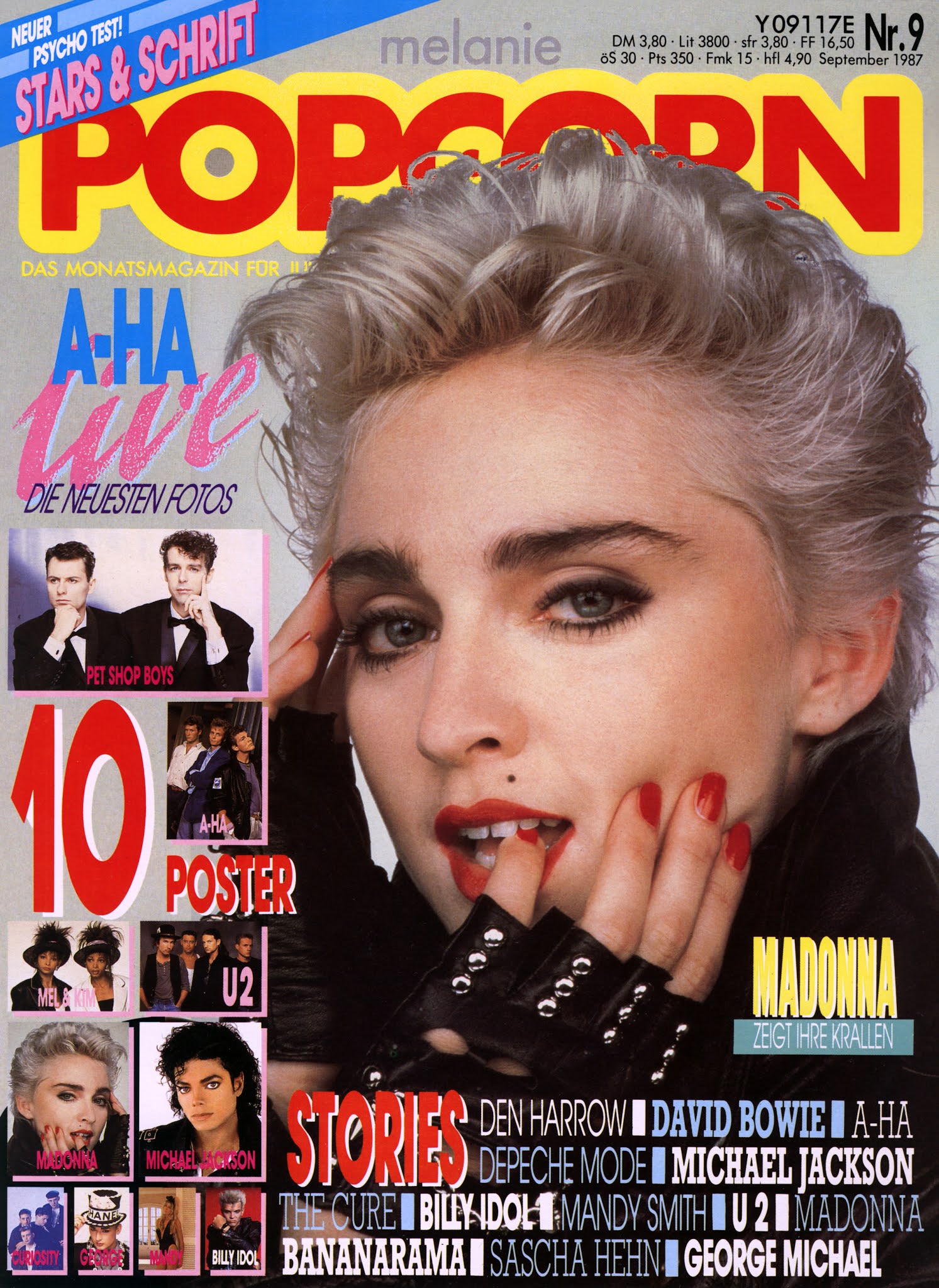 Madonna On The Cover Of A Magazine OTCOAM rare madonna photos best