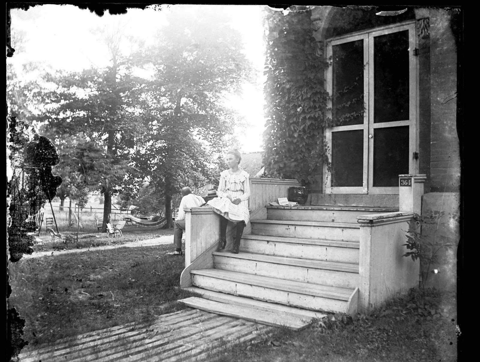 Vintage Irvington Historic Photos of the Benton House Emerge