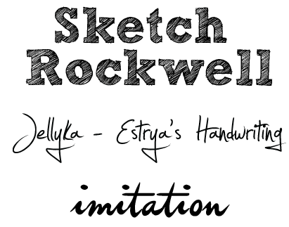 Different Handwriting Fonts | Hand Writing