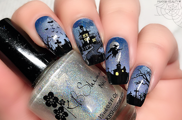 7. "Haunted House Nails" - wide 7