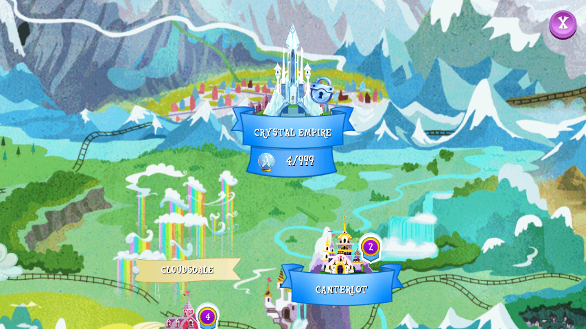 mlp crystal empire castle