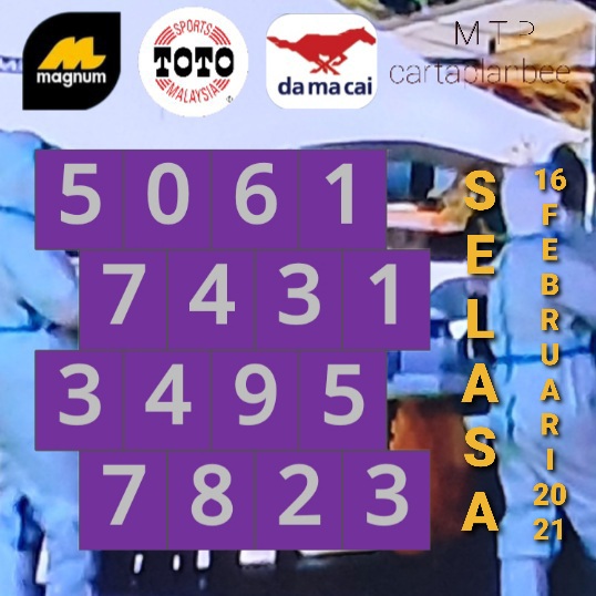 Carta Ramalan 4d Carta Mtp Special Draw 16 02 2021 Carta Ramalan 4d Carta Mtp Special Draw 16 02 2021