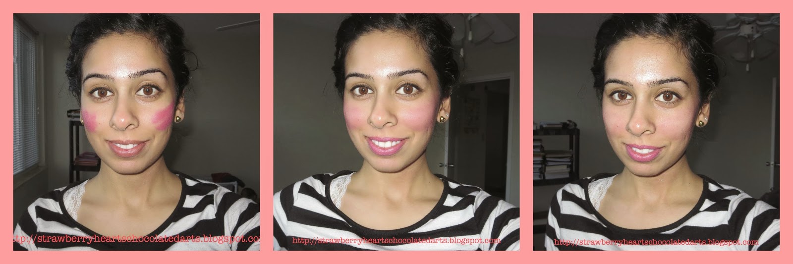 Strawberry Hearts Chocolate Darts FLOWER BEAUTY Kiss Me Twice Lip