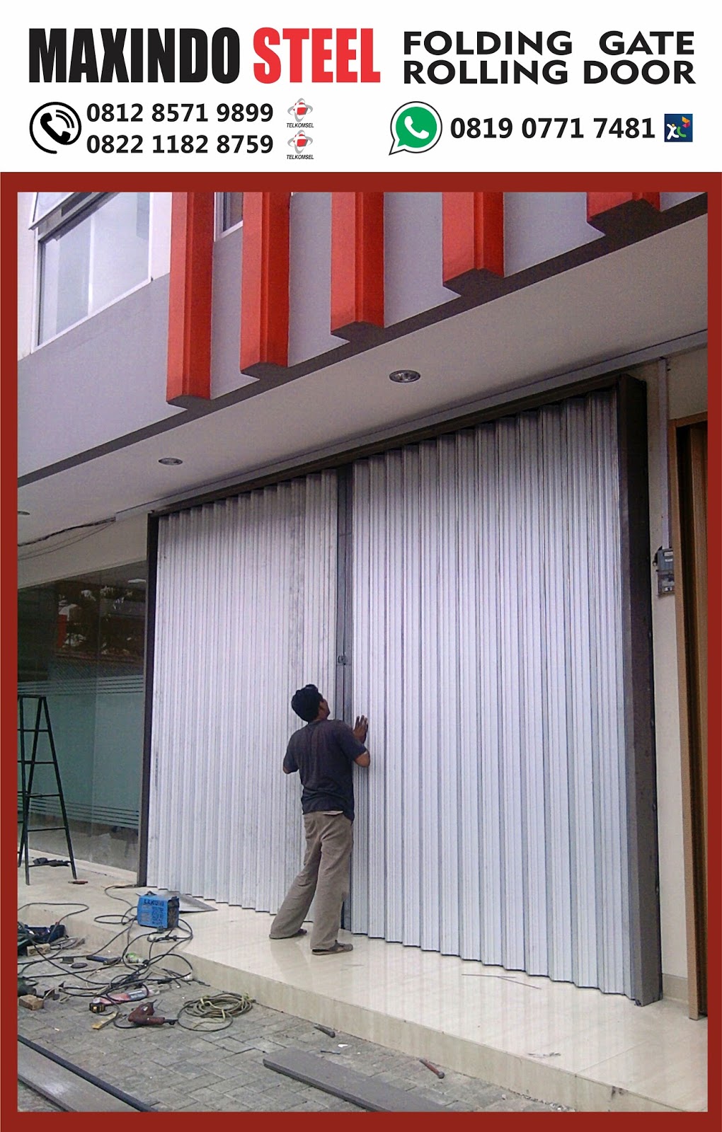 DAFTAR HARGA ROLLING DOOR DAN FOLDING GATE DAFTAR HARGA FOLDING GATE