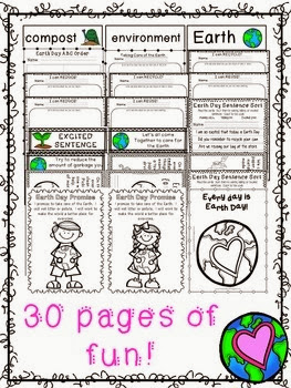 http://www.teacherspayteachers.com/Product/Hooray-for-Earth-Day-A-Mini-Language-Pack-612485