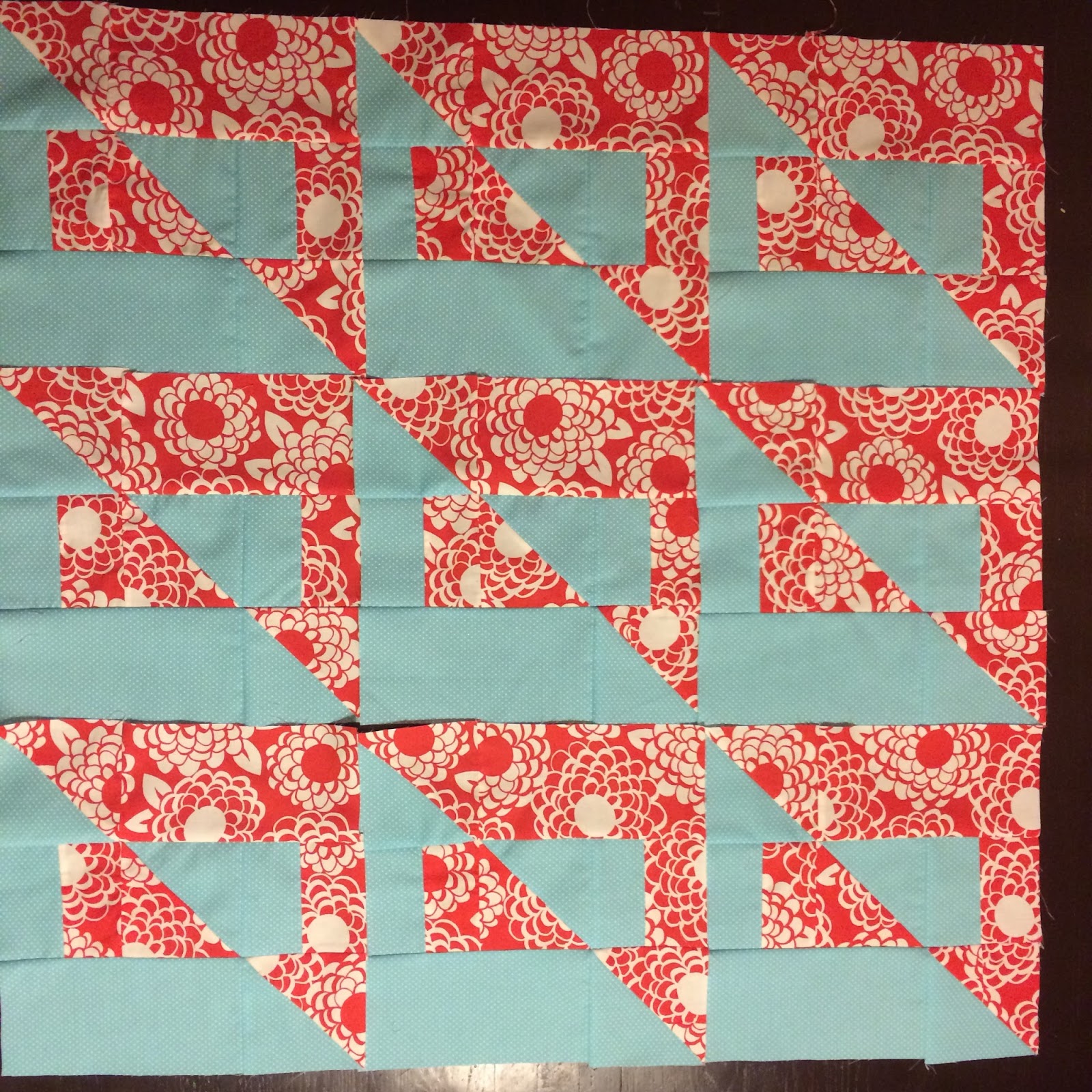 Libby Dibby Stuff Flip Flop Quilt Block