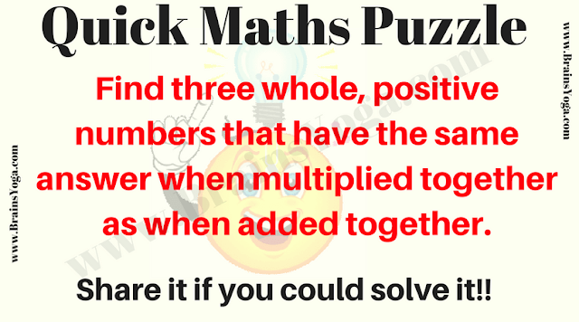 Quick Math Puzzle for kids