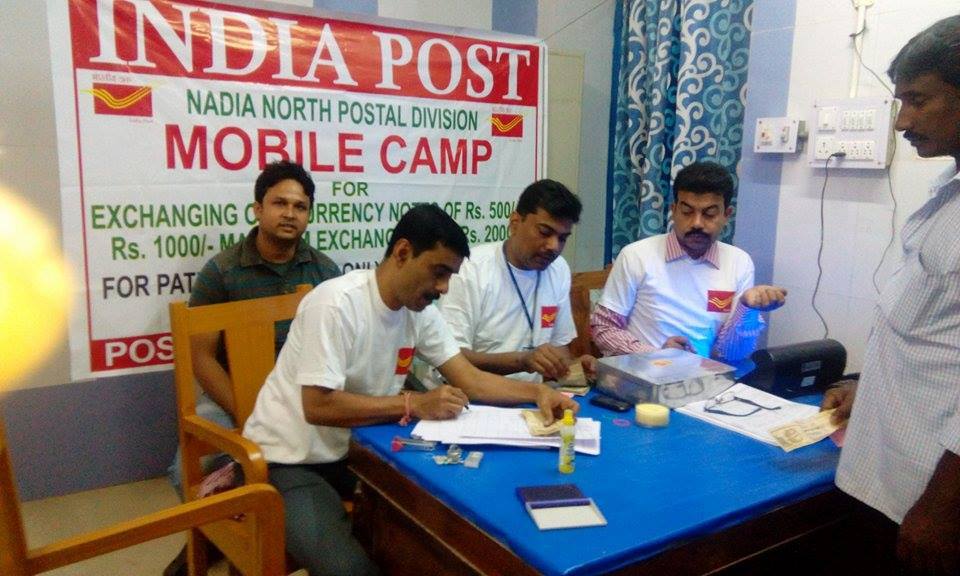 Krishnanagar Head Post Office ( West Bengal ) organizes Mobile Camp for