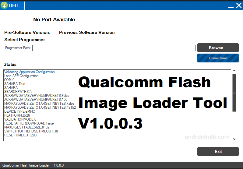 Download Flash Image Loader QFIL Tool v1.0.0.3 Latest Update