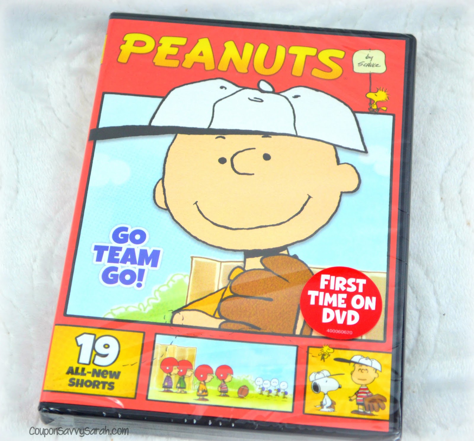 Coupon Savvy Sarah Peanuts by Schulz Go Team Go! 2 Disc DVD Set Available to Own 4/25! 