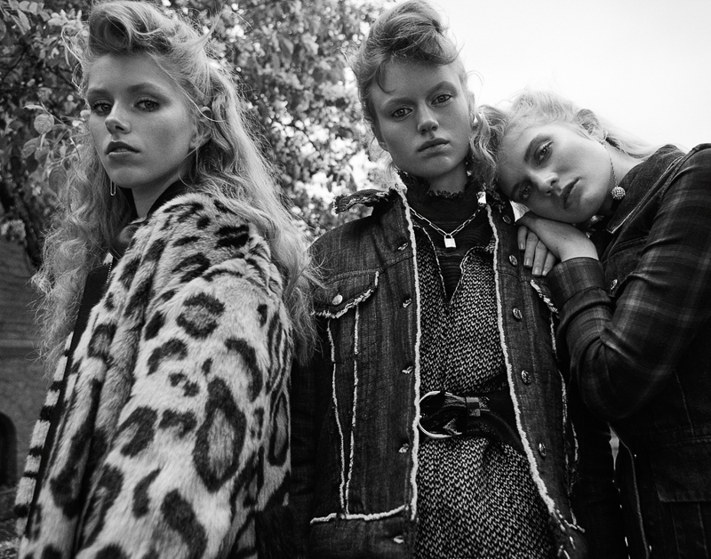 Lulu Leika, Frida Westerlund and Signe Lund Jensen | Elle Suécia Setembro 2016 ~ Editoriais