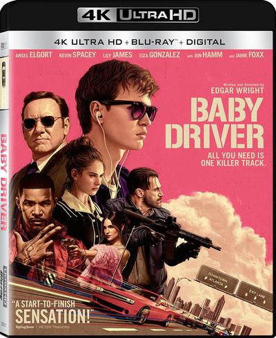Baby Driver (2017) 2160p HDR BDRip Dual Latino-Inglés [Subt. Esp] (Thriller. Acción)