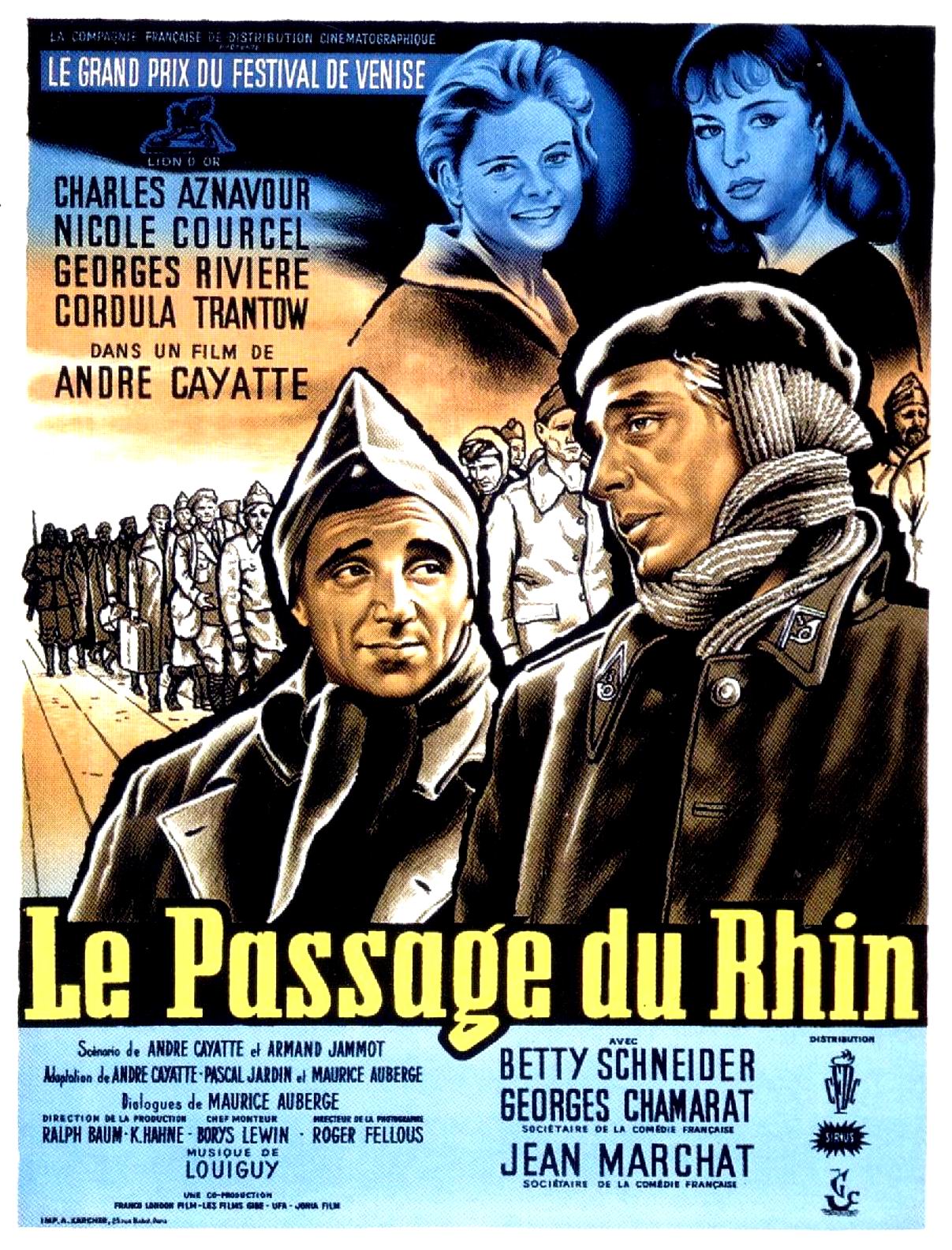 Le passage du Rhin (1960) André Cayatte - Le passage du Rhin