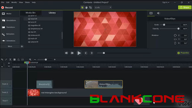 aplikasi edit video youtuber camtasia