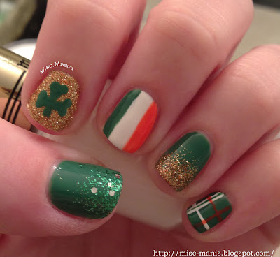 Miscellaneous Manicures: St. Patrick's Day Nails!