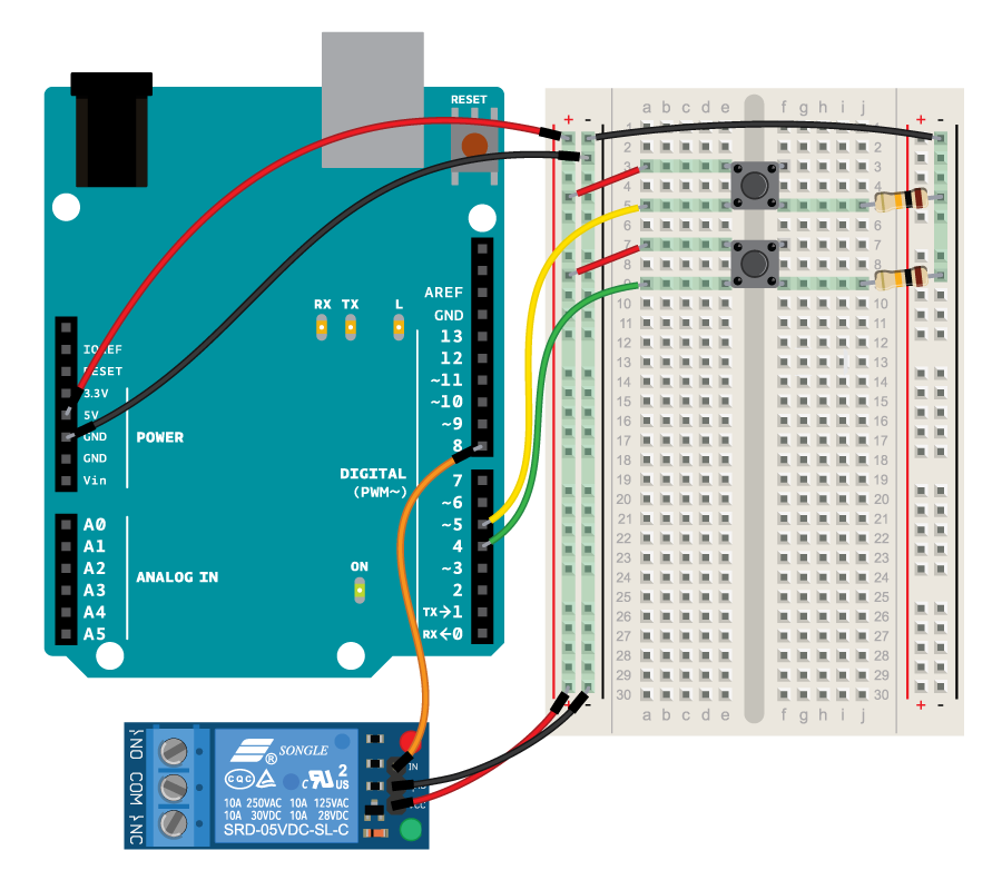 14 - Pengendali Relay ~ Bluino Electronics
