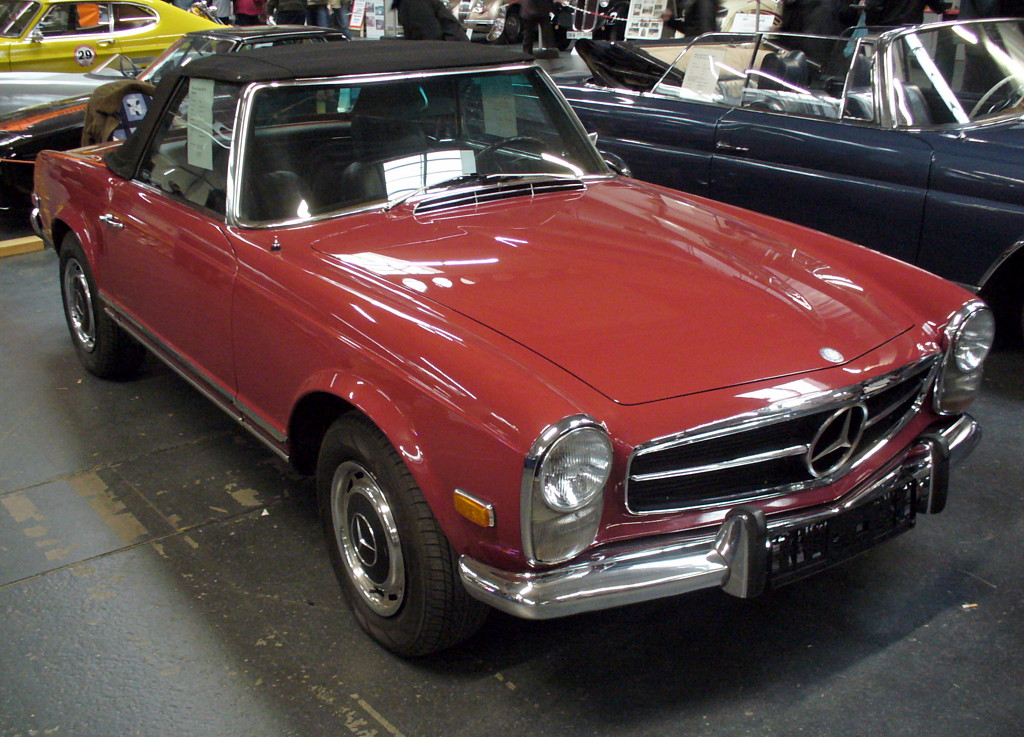The classic bumper car Mercedes Benz W113 Stainless Steel Bumper for Sale
