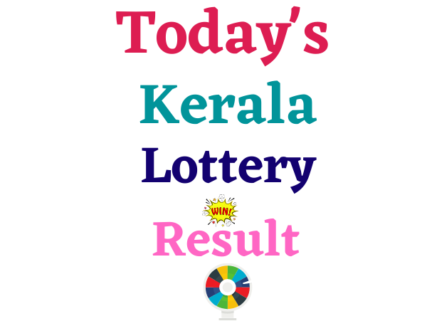 Kerala Lottery Result Today Live