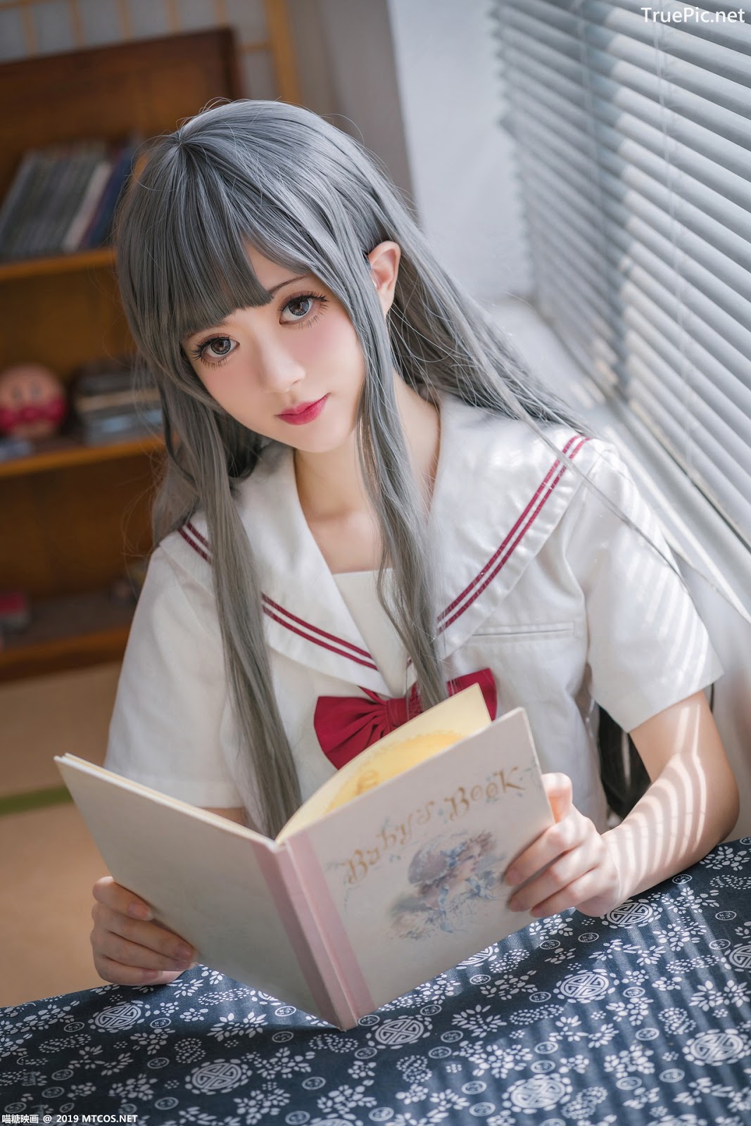 Image [MTCos] 喵糖映画 Vol.017 – Chinese Cute Model – White Haired Witch - TruePic.net - Picture-22